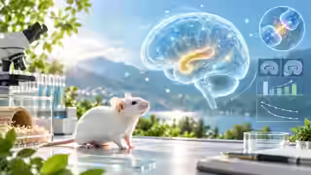 محیط آزمایشگاهی با مدل حیوانی و نمایش مفهومی مغز در پژوهش آلزایمر