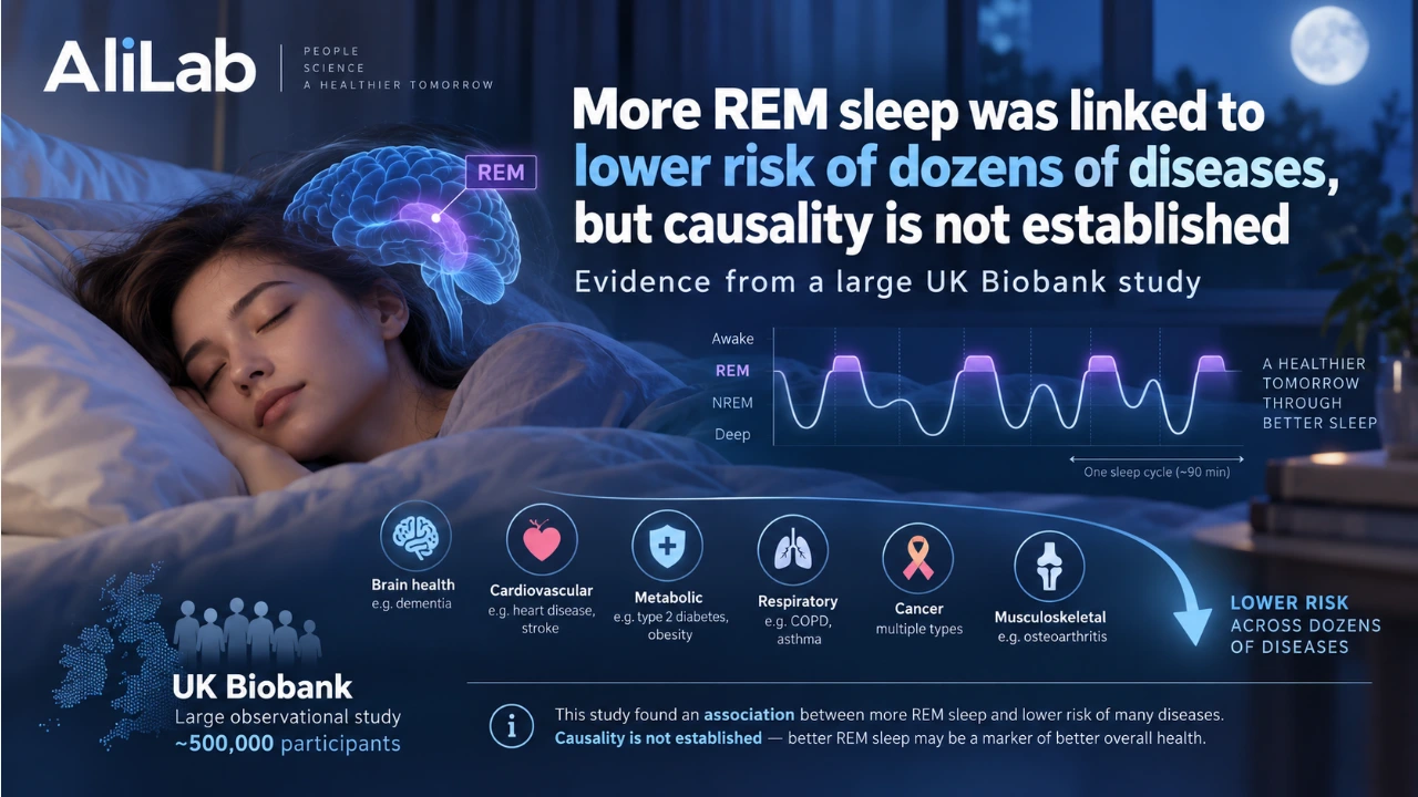 AliLab cover about REM sleep and disease risk